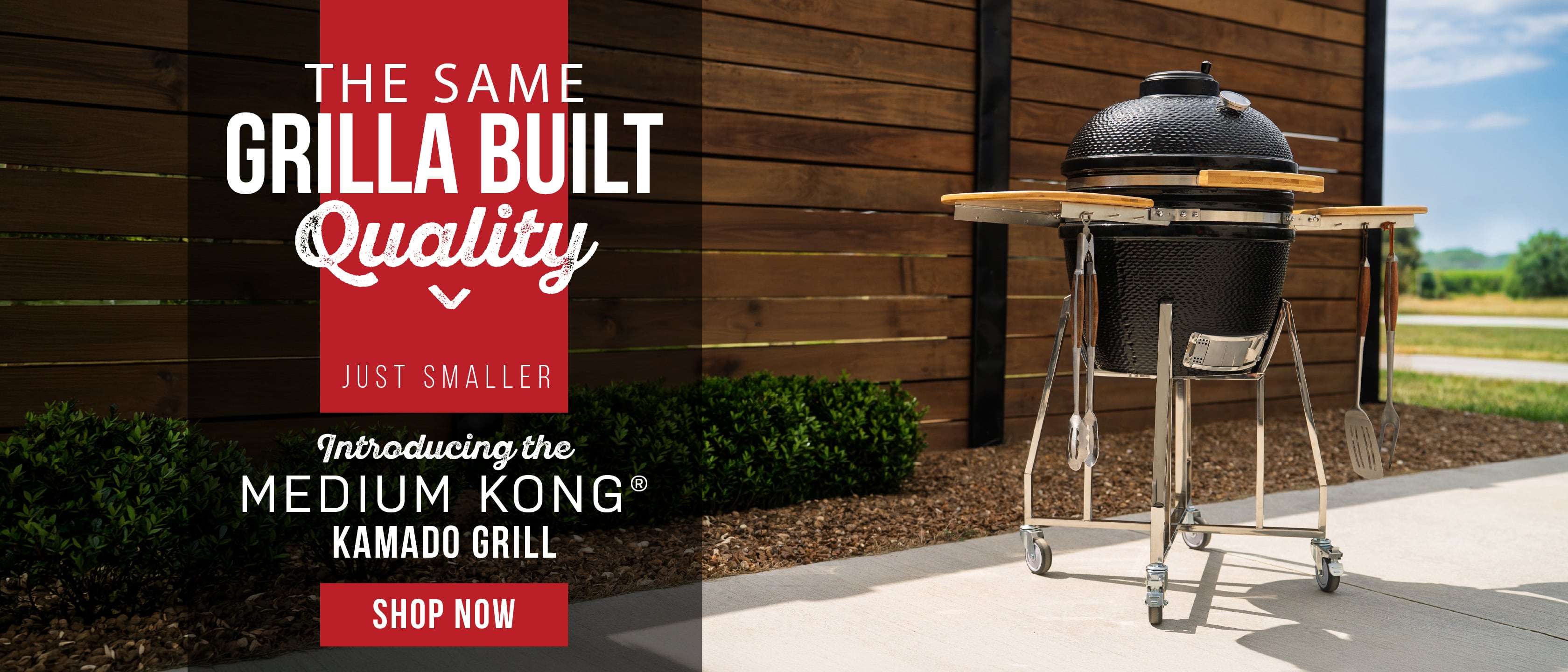 New! Medium Kong Ceramic Kamado Grill!